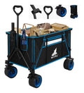 carrello semplice pieghevole puo per giardino, Carrelli e vagoni 240L 120kg
