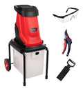 Trituratori e cippatrici per uso esterno Potente motore l'efficiente biotrituratore 3000 W 45 mm