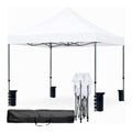 Gazebo per uso esterno ACCIAIO telaio pieghevole fisarmonica 30 mm