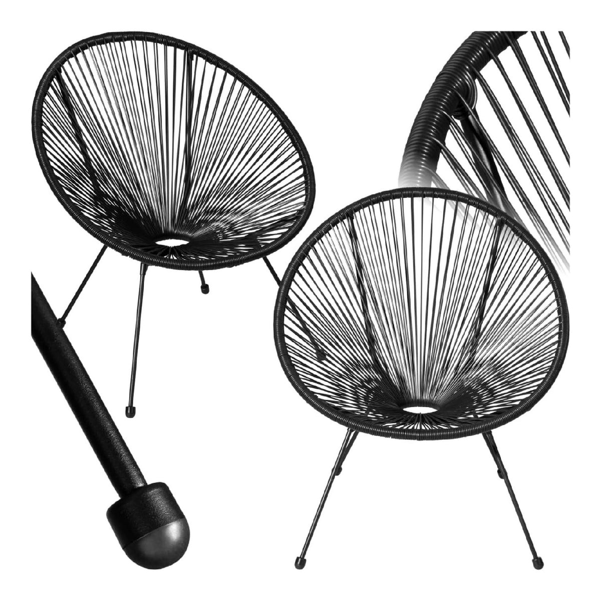DESIGN Scopri perfetto equilibrio Sedie per tavolo da giardino