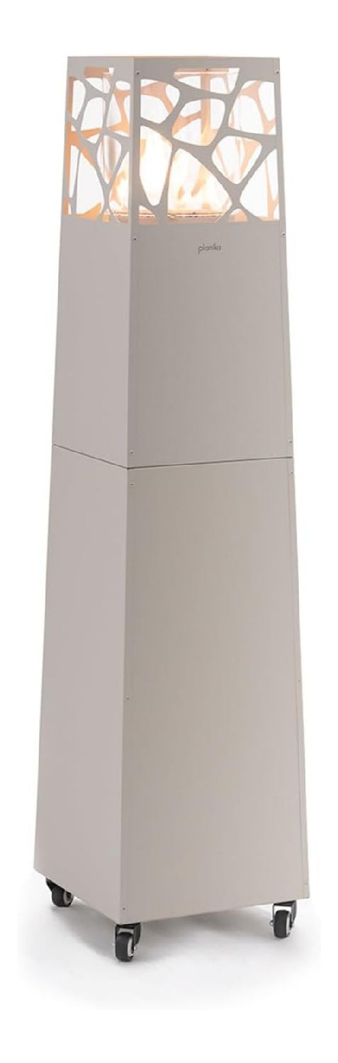 Caminetti per uso esterno Design mobile grazie ruote