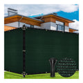 Verde Privacy Schermo Telo per giardino, Vele parasole 1.8m 15.2m