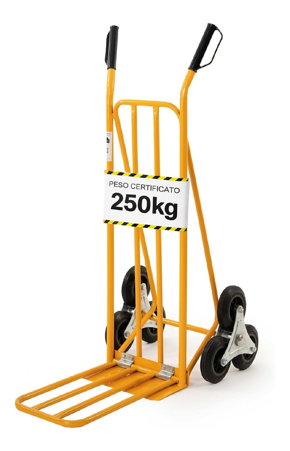 Carrelli a mano Struttura robusta acciaio progettato 250 kg 56x35 cm