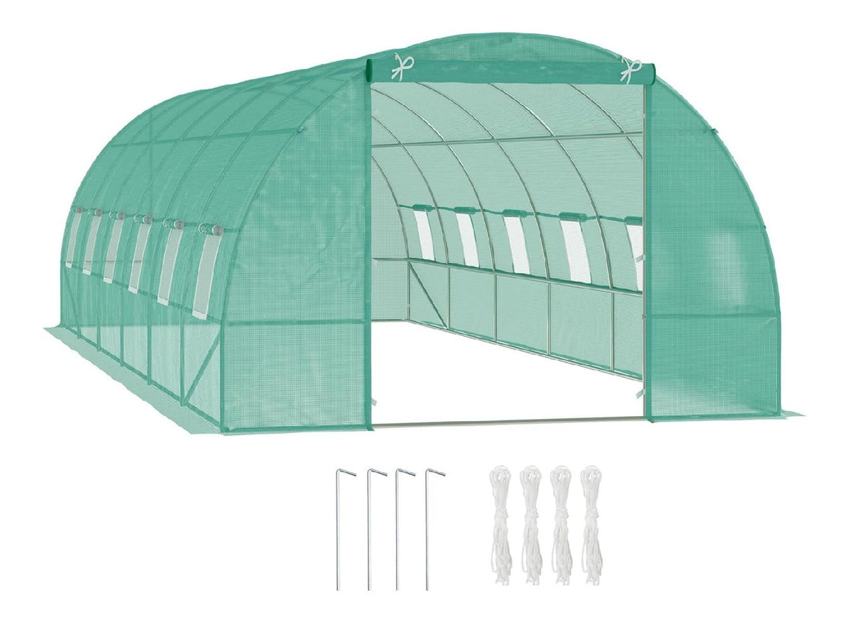 Serre tunnel per uso esterno SERRA AMPIA Questa serra 15 cm 800L