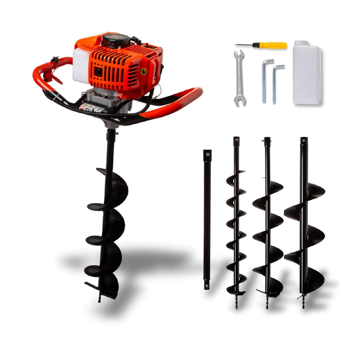 Scavatori e trivelle 80 cm 20 cm con Mototrivella originale DEMON accessori