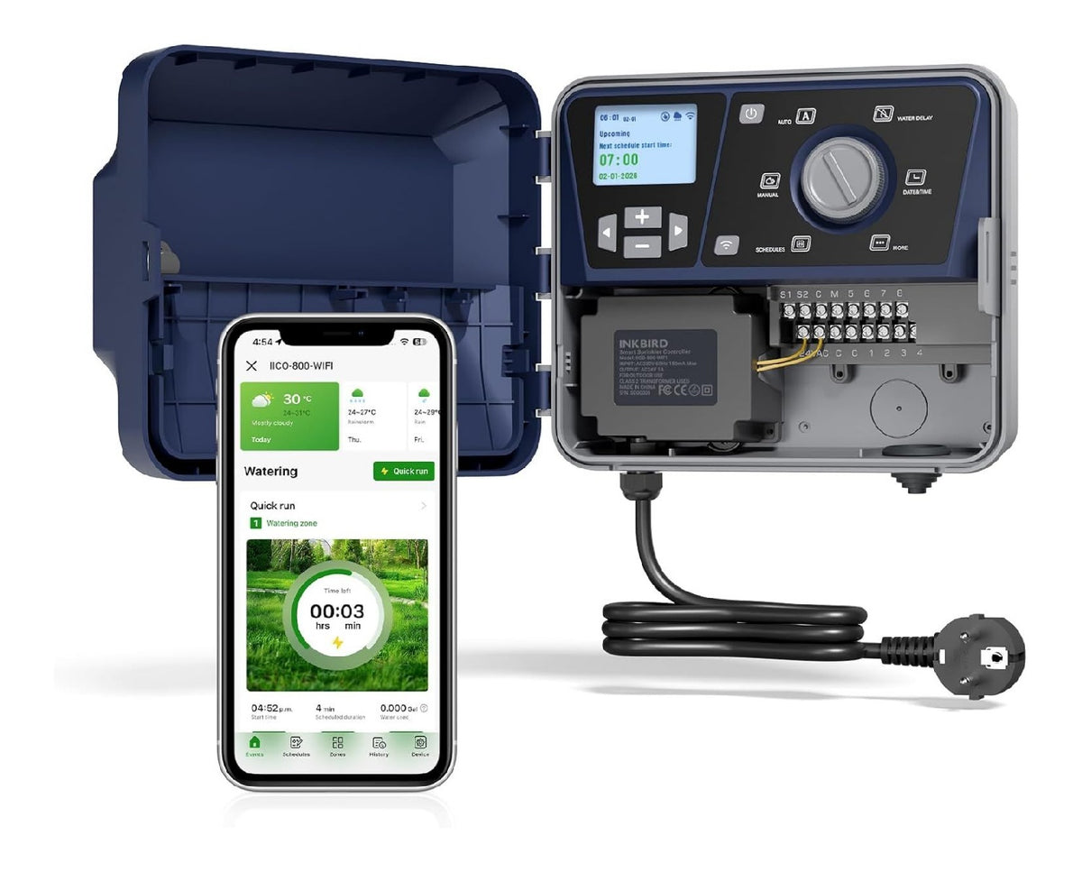 Controllo Dual-Mode Gestisci centralina per giardino, Sistemi di irrigazione controllata