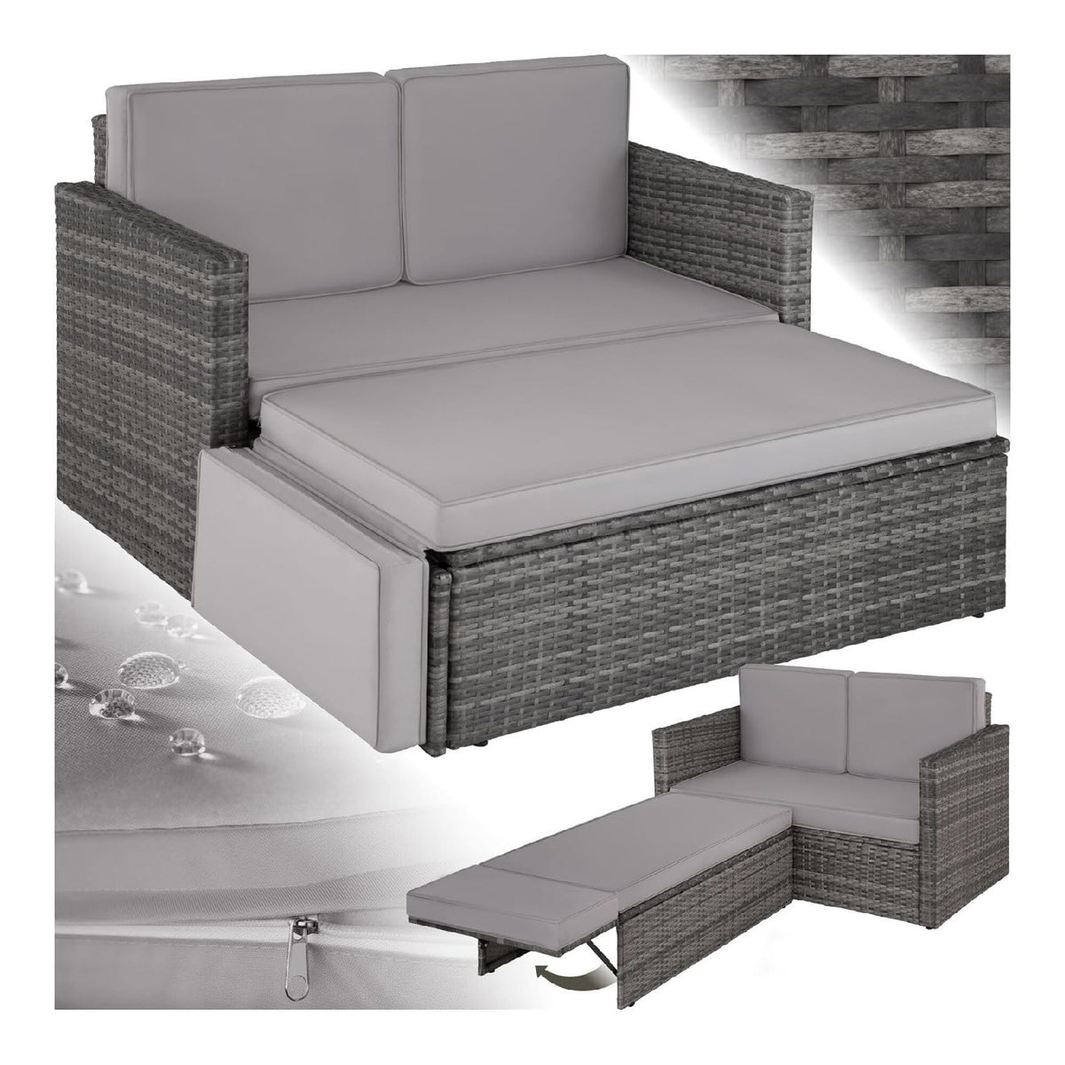 Divani per uso esterno RICCO STILE Lasciati avvolgere 71,5 cm 29 cm