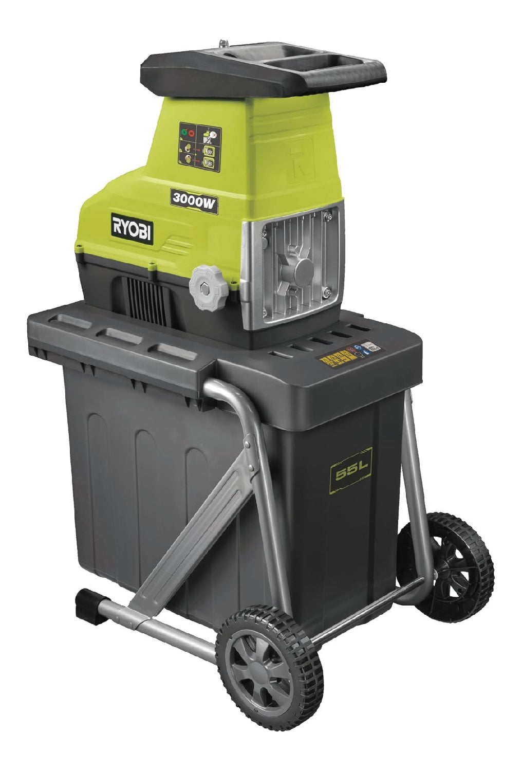 Alta potenza grazie potente per giardino, Trituratori e cippatrici 3000W 45 mm