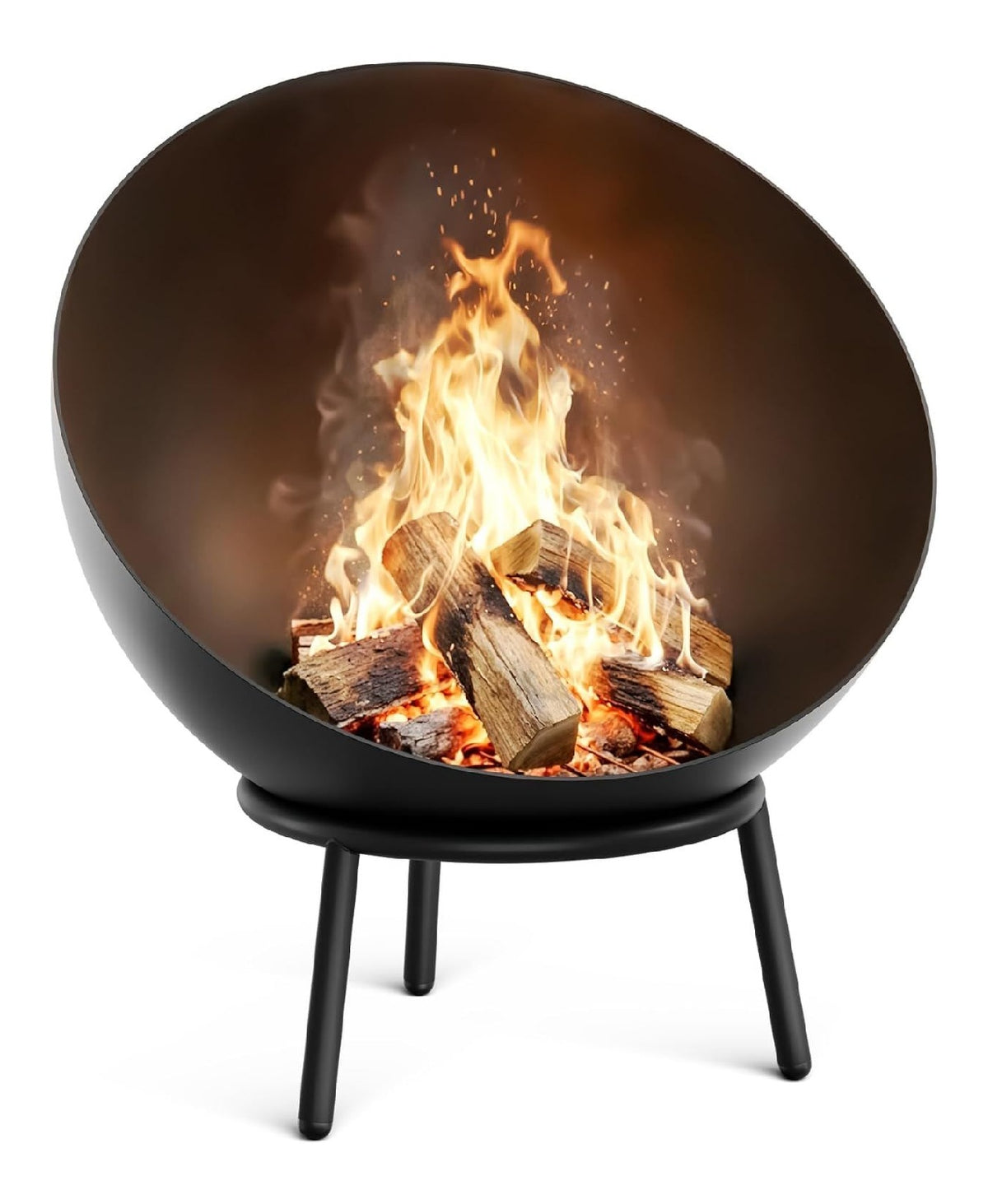 Bracieri 3 mm con CALORE FALO braciere acciaio