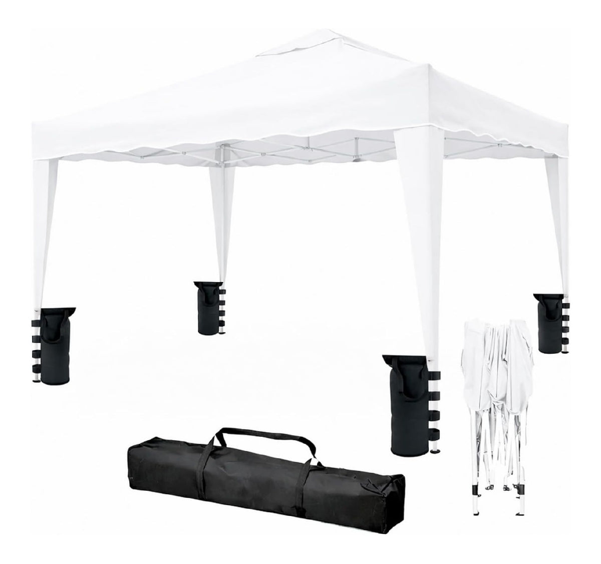 Gazebo 2,5 m con Ampia copertura ideale giardino