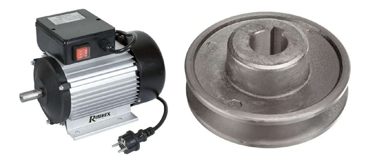 Product Motore elettrico monofase Pulegge 19 mm 1,20 m