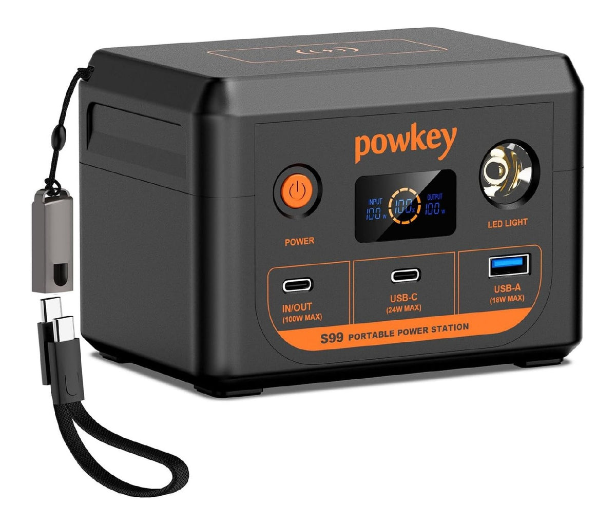Power station portatile grande Generatori 100 W 24 W