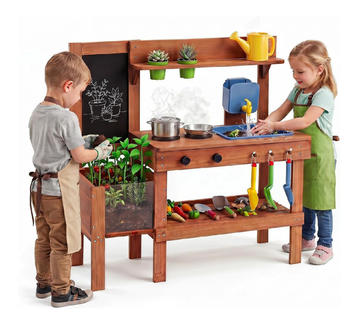 Set di attrezzi per bambini Parco Giochi Multifunzionale Questa