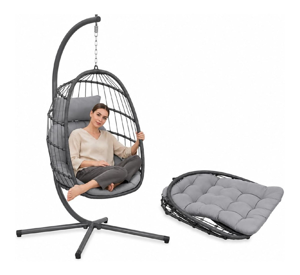 Sedie sospese 103,5 cm 192 CM con RAPIDA APERTA CHIUSA SECONDI