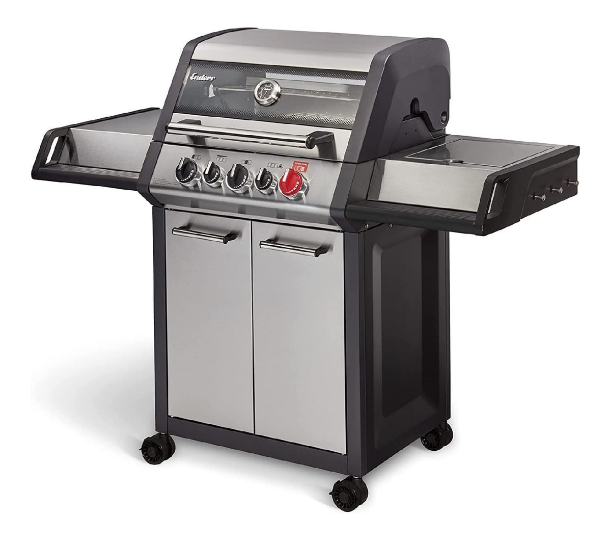 BBQ OUTDOOR ACCIAIO INOX Griglie a propano 143,5 Cm 57 Cm