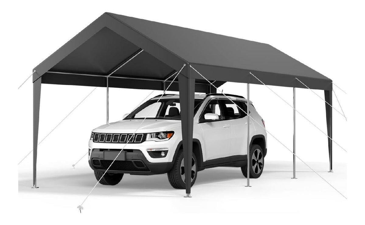 Tettoie per auto 2,87 m con Ampio garage portatile offre