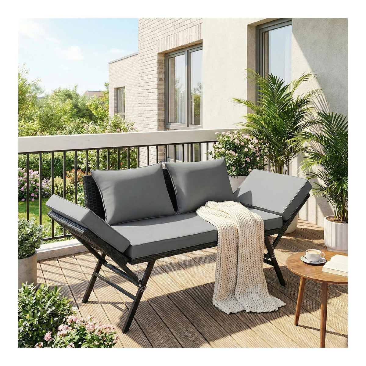 Design bracciolo regolabile braccioli Divani 176 cm 5 cm