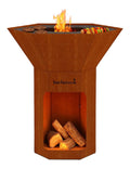 Riunitevi attorno fuoco godetevi Barbecue a legna 101 cm 91x91 cm