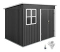 Ampio spazio Questo capanno per giardino, Casette da giardino 260 cm 177 cm