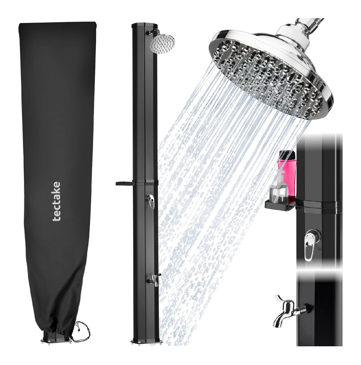 ELEVATA ACQUA CALDA questa Docce da giardino 35 L