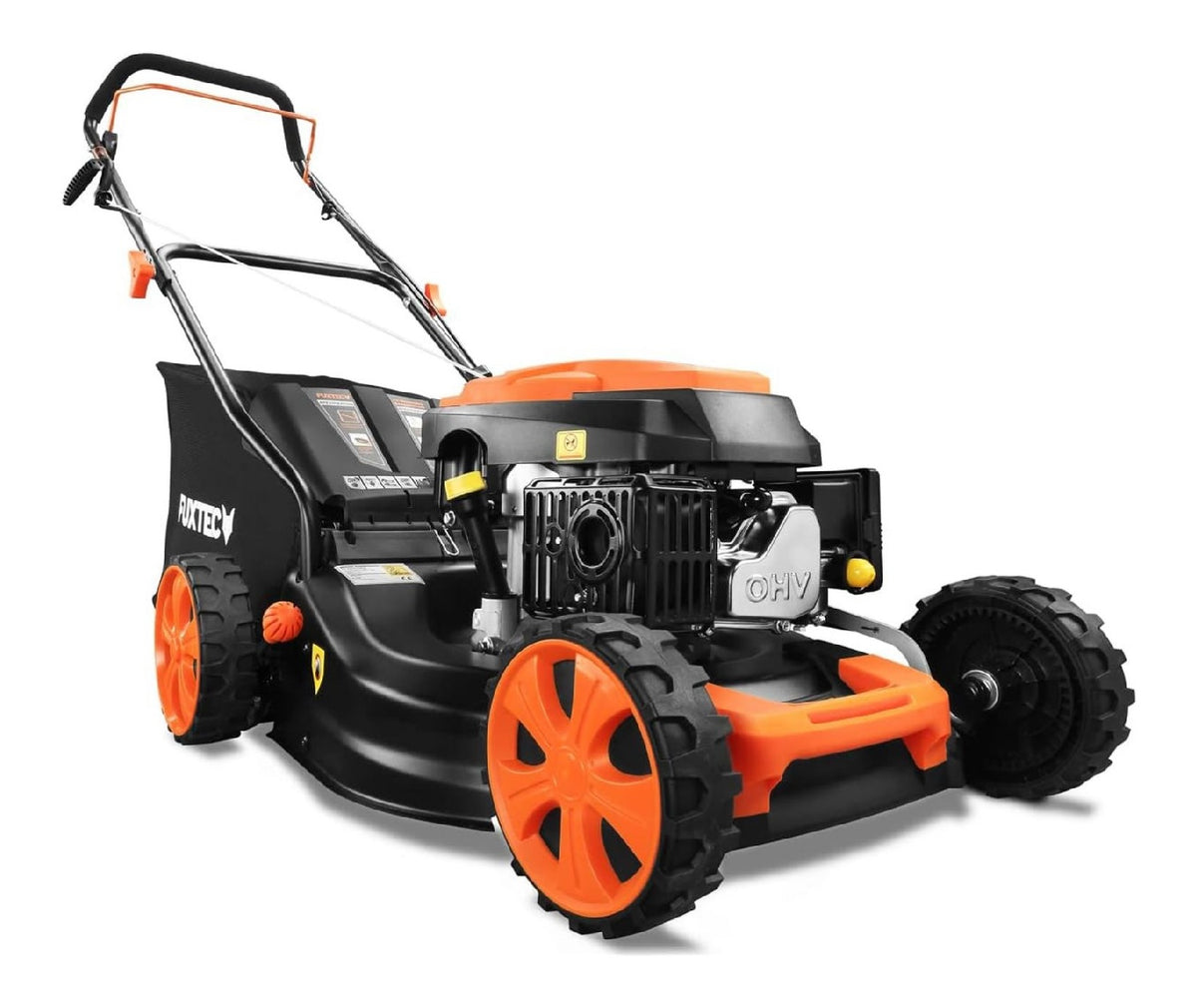 MOTORE POTENTE Motore benzina per giardino, Tagliaerba con lama rotante 46cm 75mm