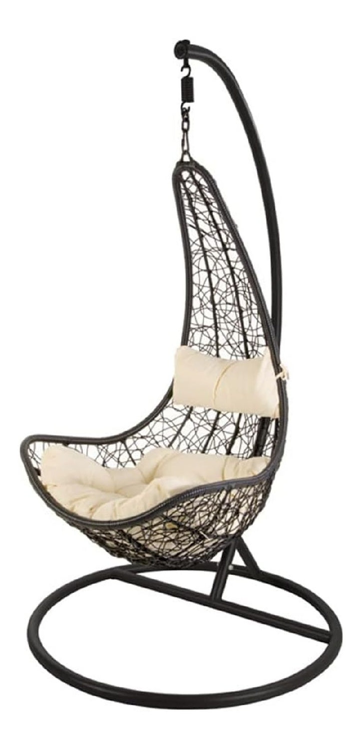 Dimensioni intera struttura poltrona per giardino, Sedie sospese 105x105x195 cm 79x70x120 cm