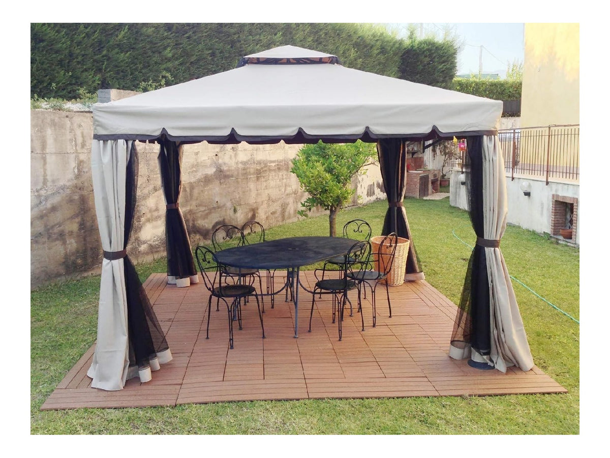 Caratteristiche tecniche colore varie per giardino, Gazebo