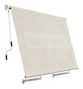 Tende da veranda 250 cm con Tenda sole caduta Beige